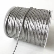 "Braided Cord 2mm 100M Strong Satin Nylon Rope for DIY Beading