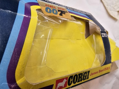 1973 Corgi 270, James Bond Aston Martin, BOX ONLY - Picture 3 of 15