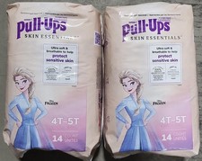 28 Count Pull-Ups Girls' Skin Essentials Potty Training Pants, Training