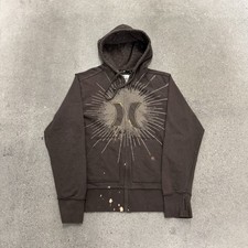 Y2K Hurley Hoodie Men's Full Zip Size Medium