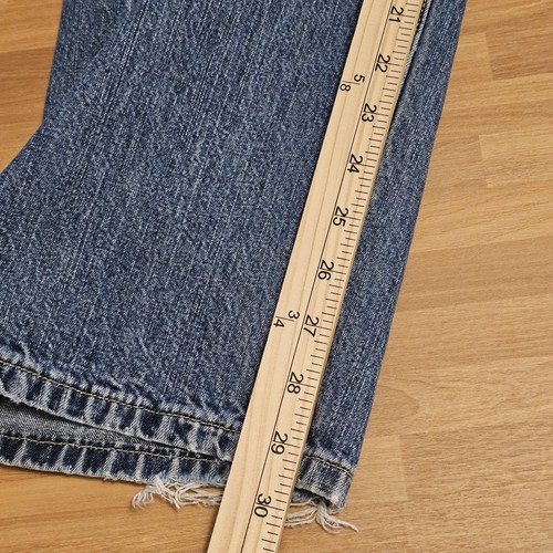 VTG Ralph Lauren Polo Jeans 34x30 Blue Denim Easy Fit Med Wash Loose 90s - Picture 12 of 12