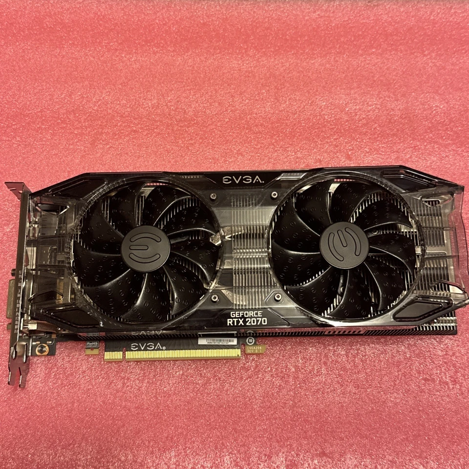 EVGA RTX 2070 Black 8GB GDDR6 Graphics Card✅2x DP HDMI DVI USB Type-C✅ - Image 3 of 4