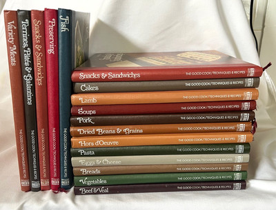 TIME LIFE ''The Good Cook'' (18 Volumes) Techniques & Recipes Cookbooks Lot