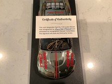 AUSTIN DILLON AUTOGRAPHED 2020 AMERICAN ETHANOL COLOR CHROME DIECAST W/COA