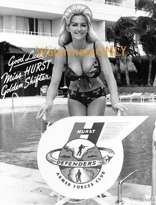 Linda Vaughn ''Miss Hurst Golden Shifter'' HOT Bikini ''Armed Forces'' PHOTO! #(103)