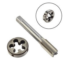 HSS 5/8-24 UNEF Right Hand Thread Tap Die Set For Gunsmithing Muzzle Accessories