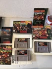 Donkey Kong Country 1, 2, & 3 Complete Super Nintendo Entertainment System Box
