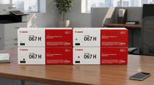 Canon 067H CMYK Toner Cartridge Set 4 Colors High Capacity    Fast Shipping