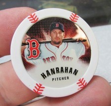 2013 MLB Major League Baseball Chipz clay poker chip, Joel Hanrahan, Red Sox