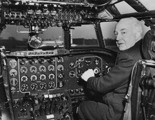 Sir Miles Thomas, the Chairman of the Ministry of Aviation and - 1955 Old Photo