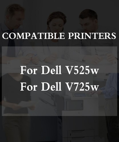 4PK Dell 31 32 33 34 Ink Cartridge Work With Dell V725w V525w Printer - Picture 2 of 2
