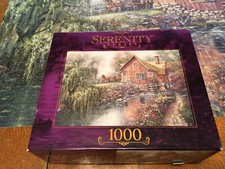RoseArt "Willow Creek Mill" Serenity Series 1000 pc Jigsaw Puzzle - Complete 