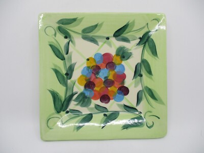 GAIL PITTMAN FRENCH QUARTER SQUARE SALAD PLATE - 8 1/8''  0610H