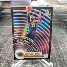 2020-21 Optic T-Minus Black Prizm Lebron James # 9
