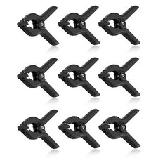 4.5in Heavy Duty Muslin Clamps 9 Pack Clips for Backdrops Woodworking Projects
