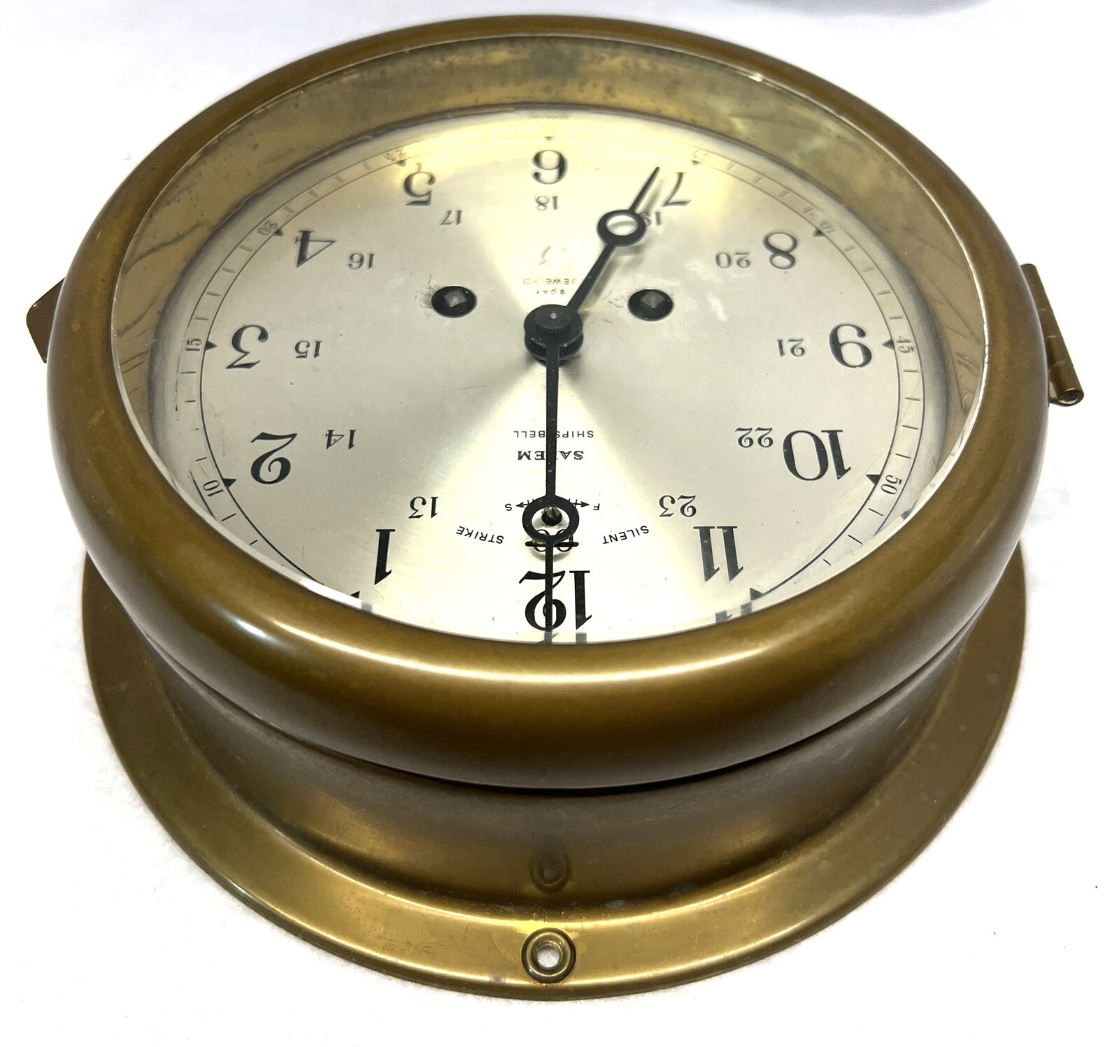Salem Ships Bell 8 Day4Jewels Maritime Clock completely refurbished
