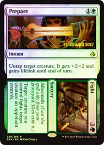 Prepare // Fight - Foil - Prerelease Promo x1 - Pre-Release Promos - NM-Mint, En
