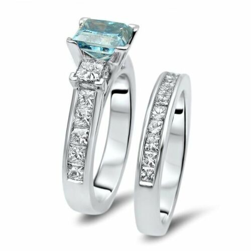 Moda Multicolor Plata 925 Anillo Lleno Mujer Circonio Circonio Joyería Regalo Talla 6-10 - Imagen 7 de 19