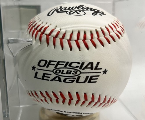 Ned Yost Catcher Manager Milwaukee Brewers KC Royals signierter Baseball MLB - Bild 3 von 3