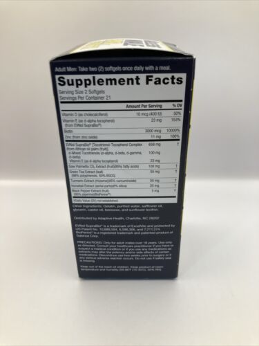 Ageless Male Hair Growth 42 Softgels Exp 6.2025 - Picture 3 of 5