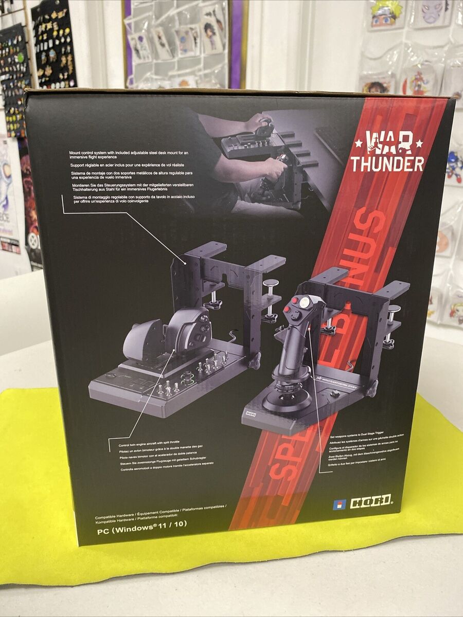 その他 HORI Flight Control System and Mount HORI HOTAS Flight Control System & Mount for PC - Walmart.com