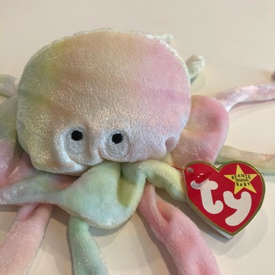 Ty Beanie Baby Goochy the Jellyfish (Original) Retired 1998 Plush Toy with Tag | eBay