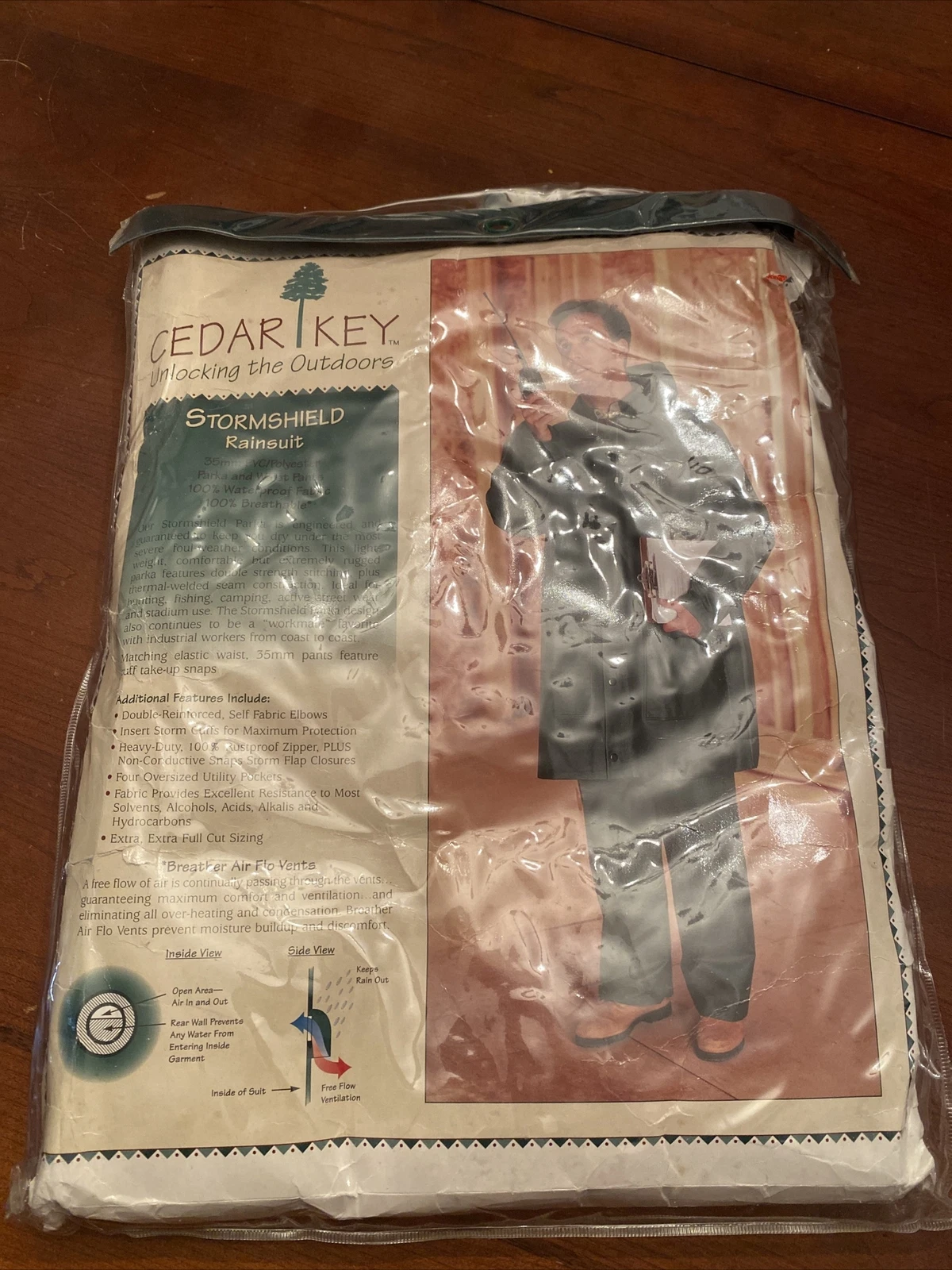 Cedar Key Stormshield Suit Pants Waterproof Rain Jacket Boating XL New
Opens in a new window or tab