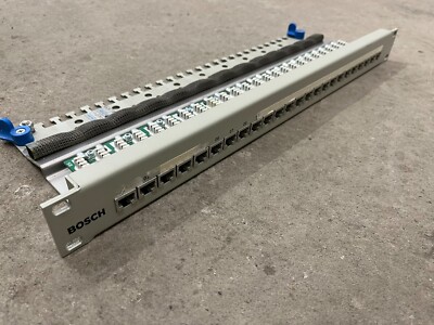 Patchpanel Bosch, 24 port, CAT 6, RJ-45, 1U 