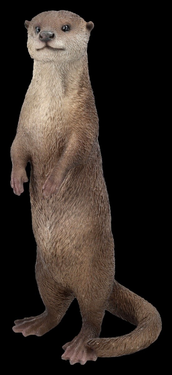 Garden Figure Otter - Standing - HotAnt - Pond Decoration Animal - 33 CM