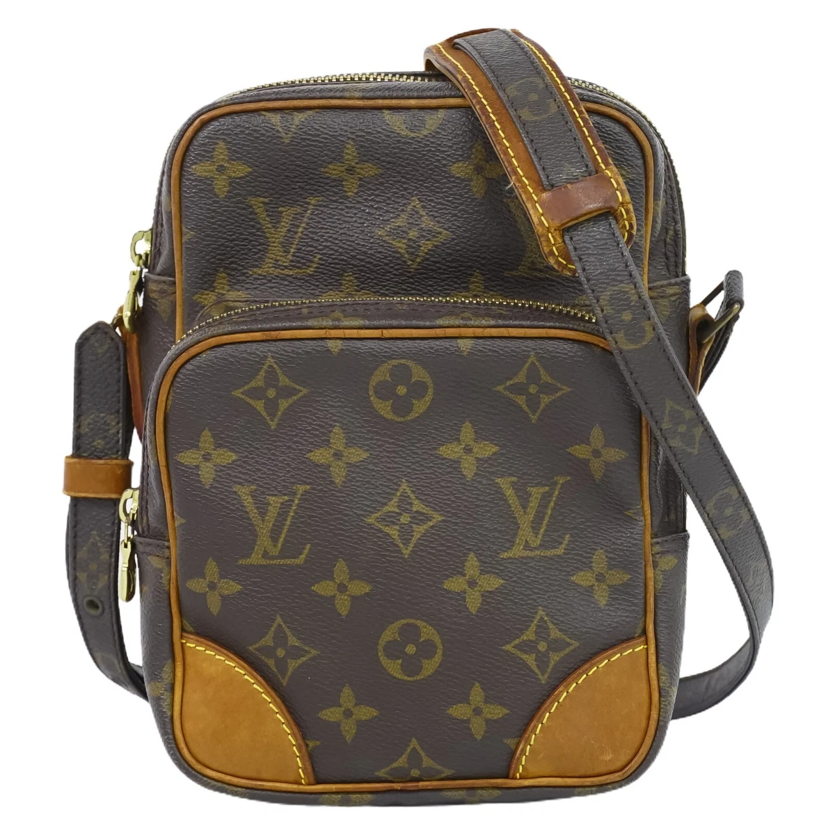 Louis Vuitton LOUIS VUITTON Crossbody Shoulder Bag Monogram  Canvas  Brown Unisex M45236