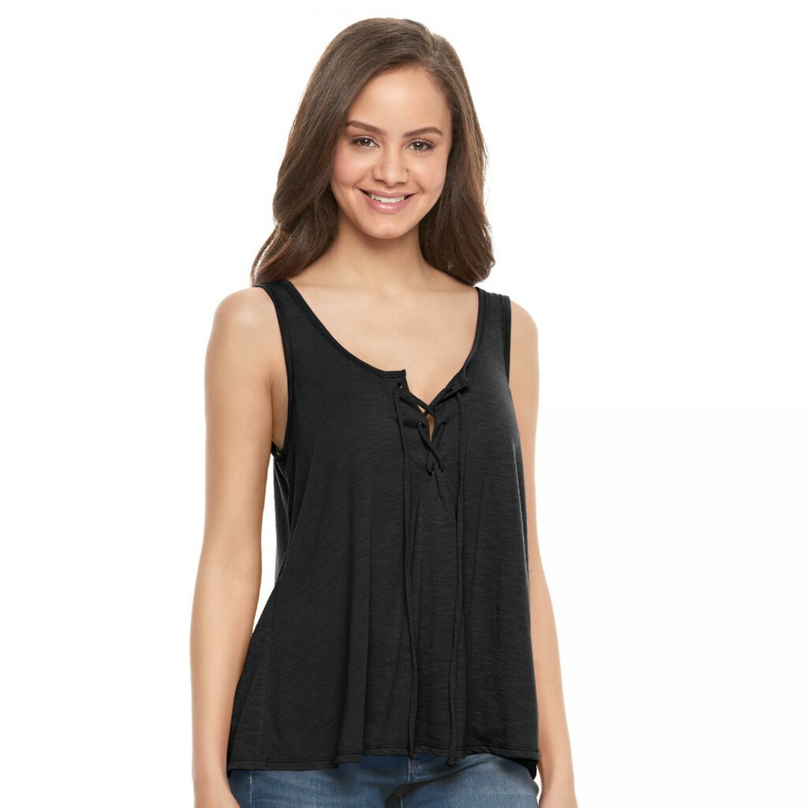 juniors sleeveless blouse
