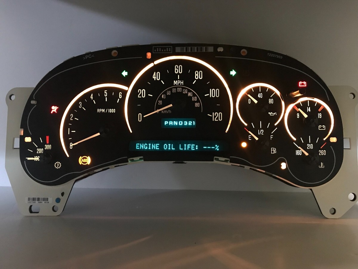 03 04 05 Escalade Speedometer Instrument Gauge Cluster REBUILT (w