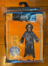 Haunted Skeleton Halloween costume kids size 10/12