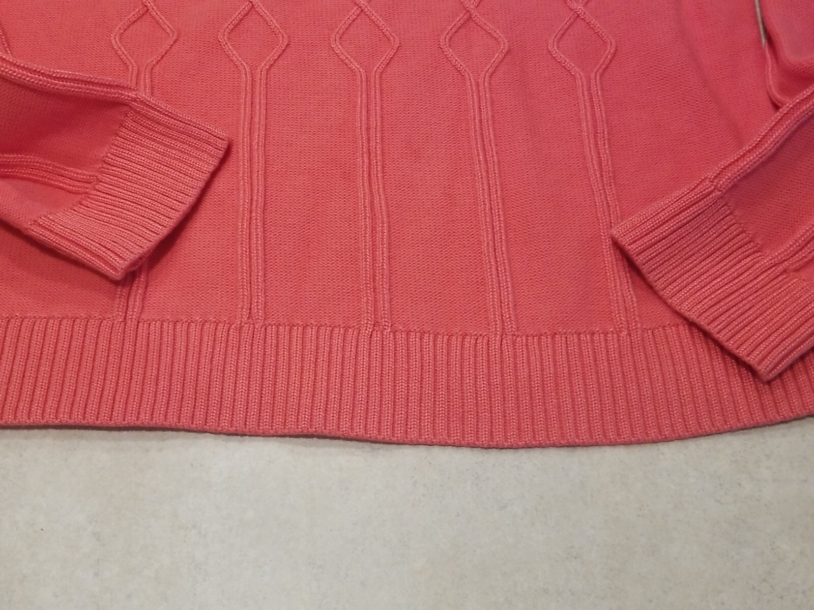 Pendleton Petite Large Cable Knit Long Sleeve Swe… - image 15