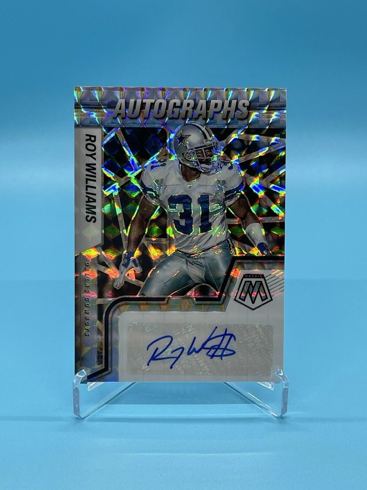 2022 Mosaic football Roy Williams silver mosaic autograph‼️ #AM-RW - Image 2 of 4