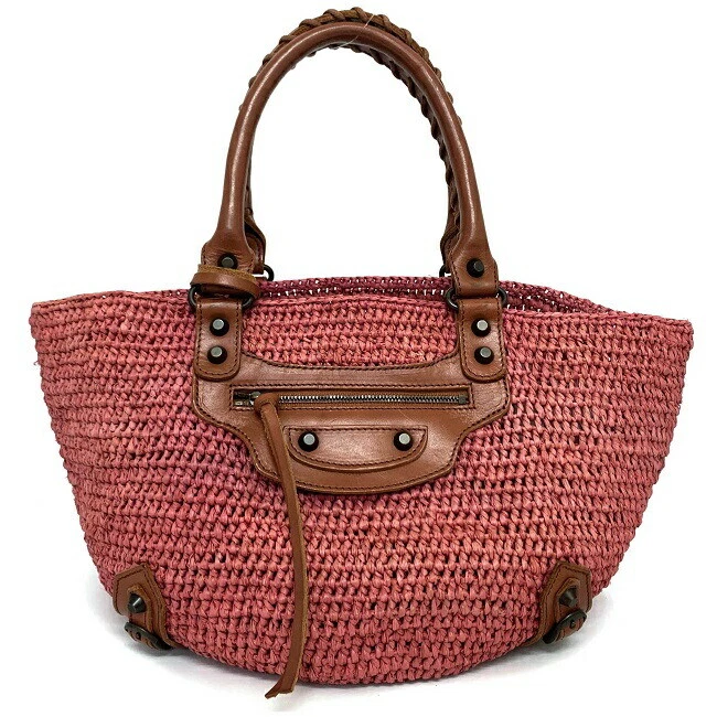 Regelmæssigt Skalk Dronning BALENCIAGA basket bag tote bag pink brown raffia 236741 5660 handbag straw bag | eBay Regelmæssigt Skalk Dronning BALENCIAGA basket bag tote bag pink brown raffia 236741 5660 handbag straw bag | eBay