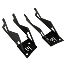 Rigid 40335 Dual D-Series Pro A-Pillar Mount D-Series Pro For Jeep JK 07-17