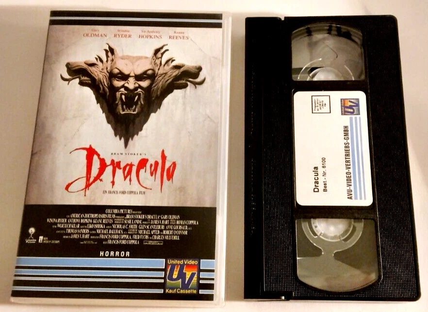 Dracula - Horror - United Video - Hi-fi Stereo, Dolby Surround - 1993 - VHS - Bild 4 von 4
