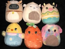 Squishmallows 8" Easter LE COMPLETE SET Mystery SQUAD SCENT 2022 RARE Kellytoy