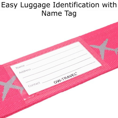✅ Cinturones transversales de equipaje de alta resistencia para maletas. Identificadores de estuche de equipaje - Imagen 67 de 91