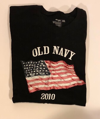 BRAND NEW 2010 Old Navy 2XL Flag Shirt July 4th