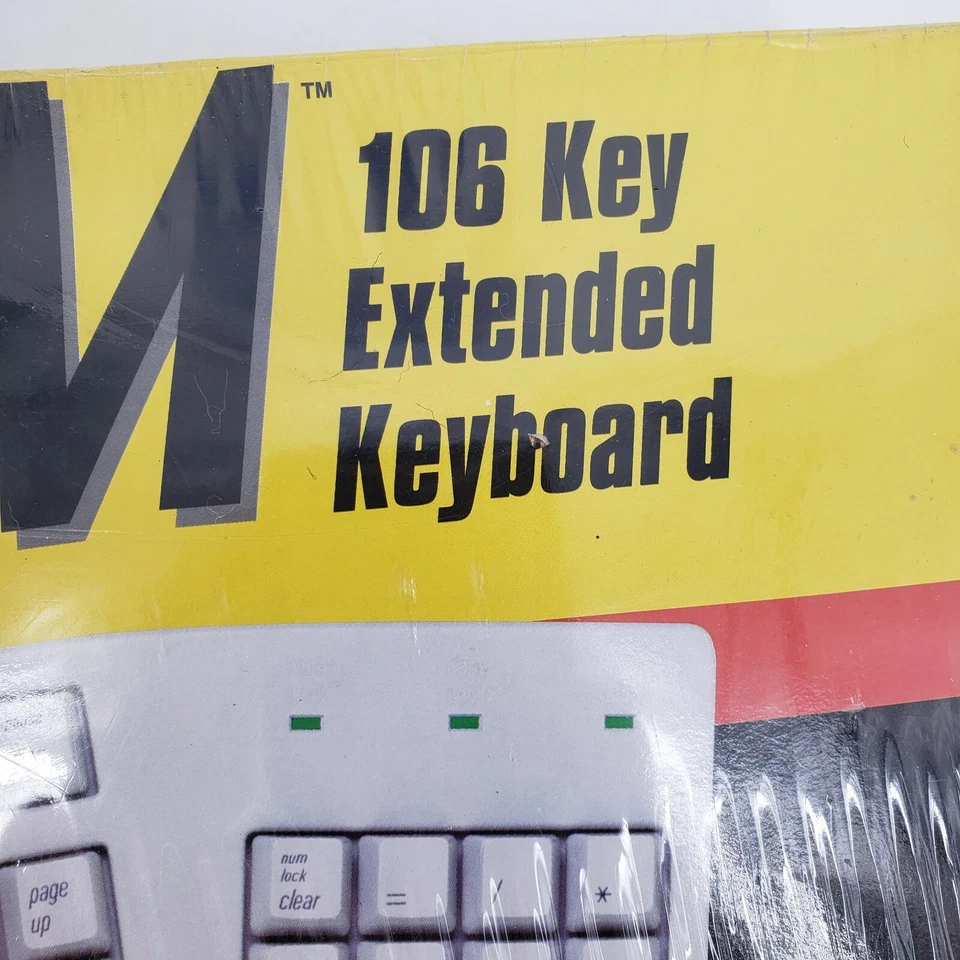 New Adesso Truform Keyboard AEK_606 106 ADB Port Old Stock Sealed Old Stock - Image 2 of 4