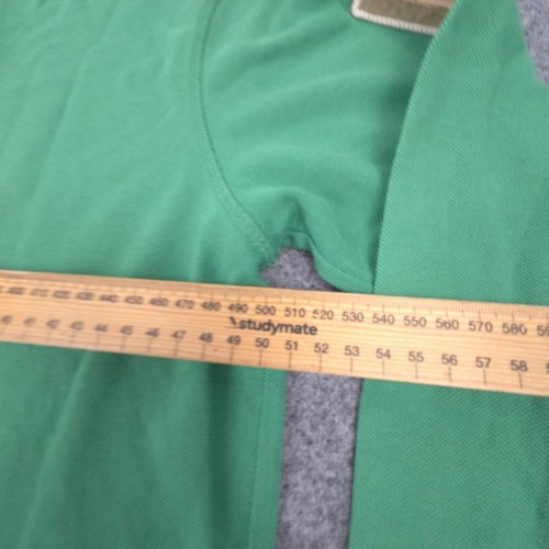 Ralph Lauren Shirt Mens LARGE Green Long Sleeve Collared Polo big pony Size L - Picture 10 of 12