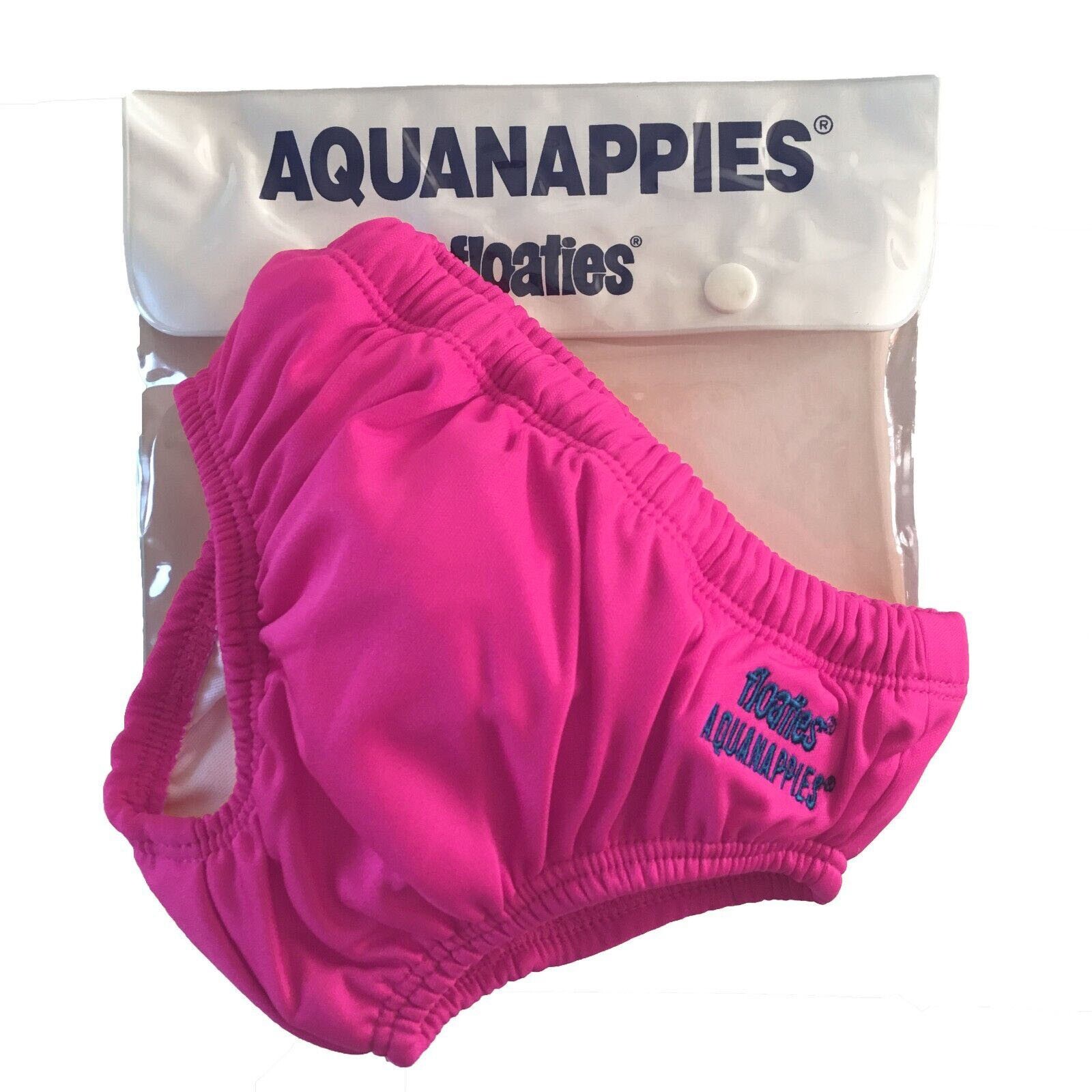 Floaties Aquanappy 6 a 12 meses - rosa frambuesa