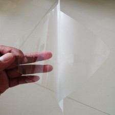 10PCS Clear Sticker Paper Adhesive Sulfuric PET Inkjet Laser Offset Printer DIY