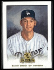 Shawn Green #015 2002 Donruss Diamond Kings Sample Gold Logo Silver Stamp
