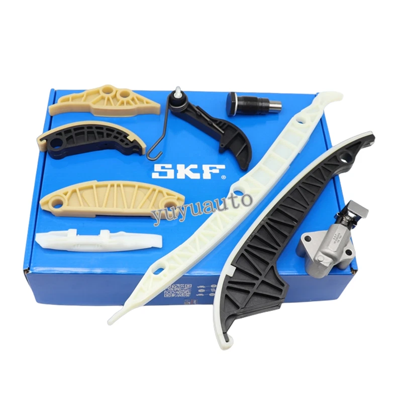 Kit de cadena de distribución SKF mejorado 13X para VW EOS Jetta Golf Audi A4 A3 Q5 2.0T Foto 4 de 4