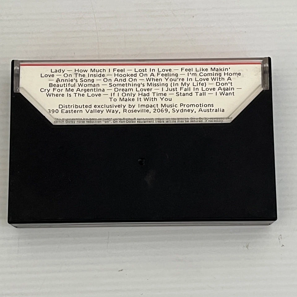 Together Today's Love Songs Compilation Cassette Tape 1976 Australia IMA 010C - Image 2 of 4