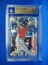 YORDAN ALVAREZ 2020 Topps Opening Day #63 BGS GEM MINT 9.5 Astros RC