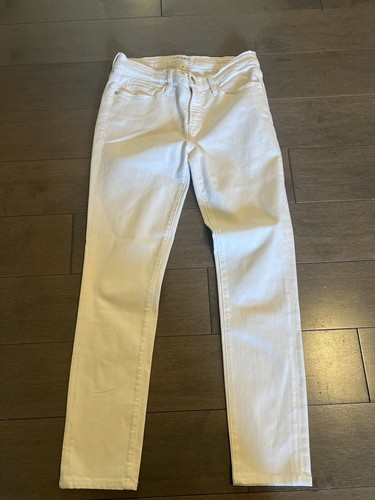 Frame Denim Woman Jeans LE Skinny De Jeanne White Size 28
